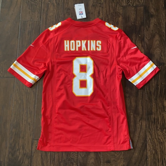 🆕 Nike Adult Kansas City Chiefs Deandre Hopkins #8 Game Jersey Men’s siz… - Picture 3 of 10